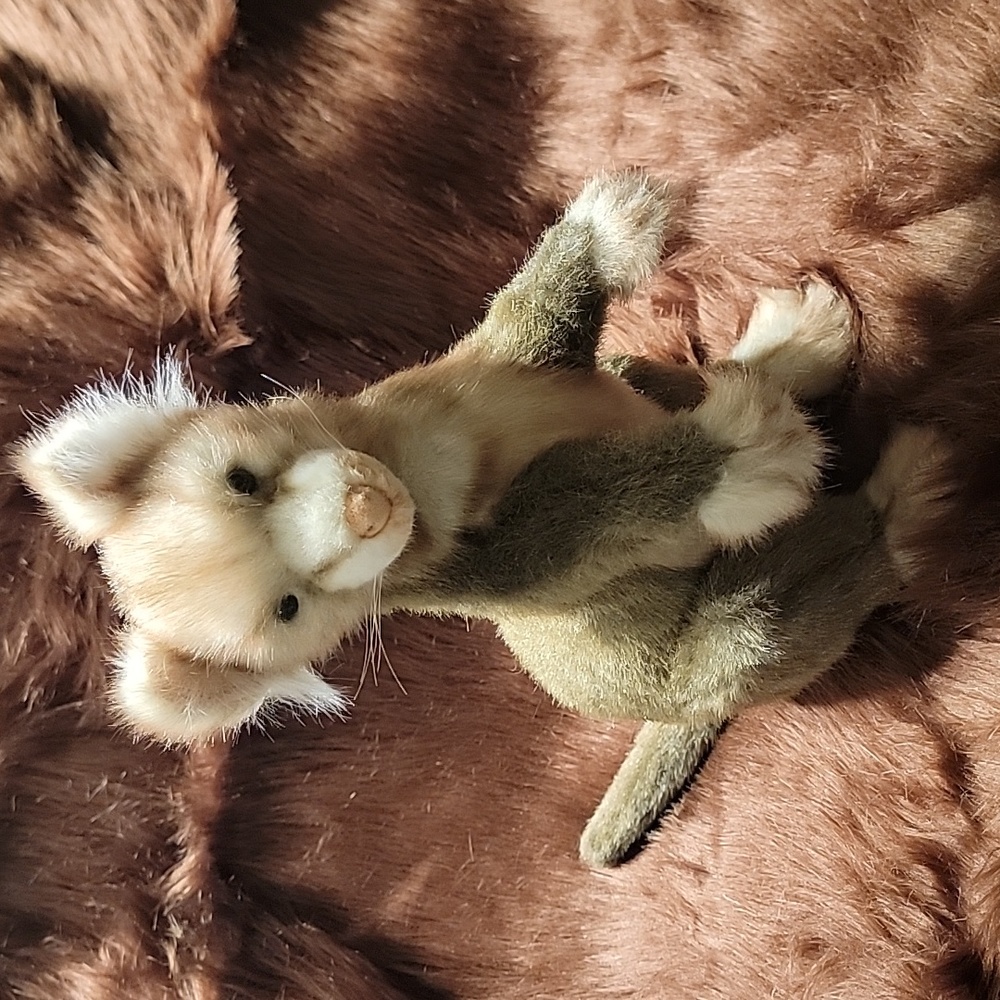 Hansa Brawn Ferret Plush toy